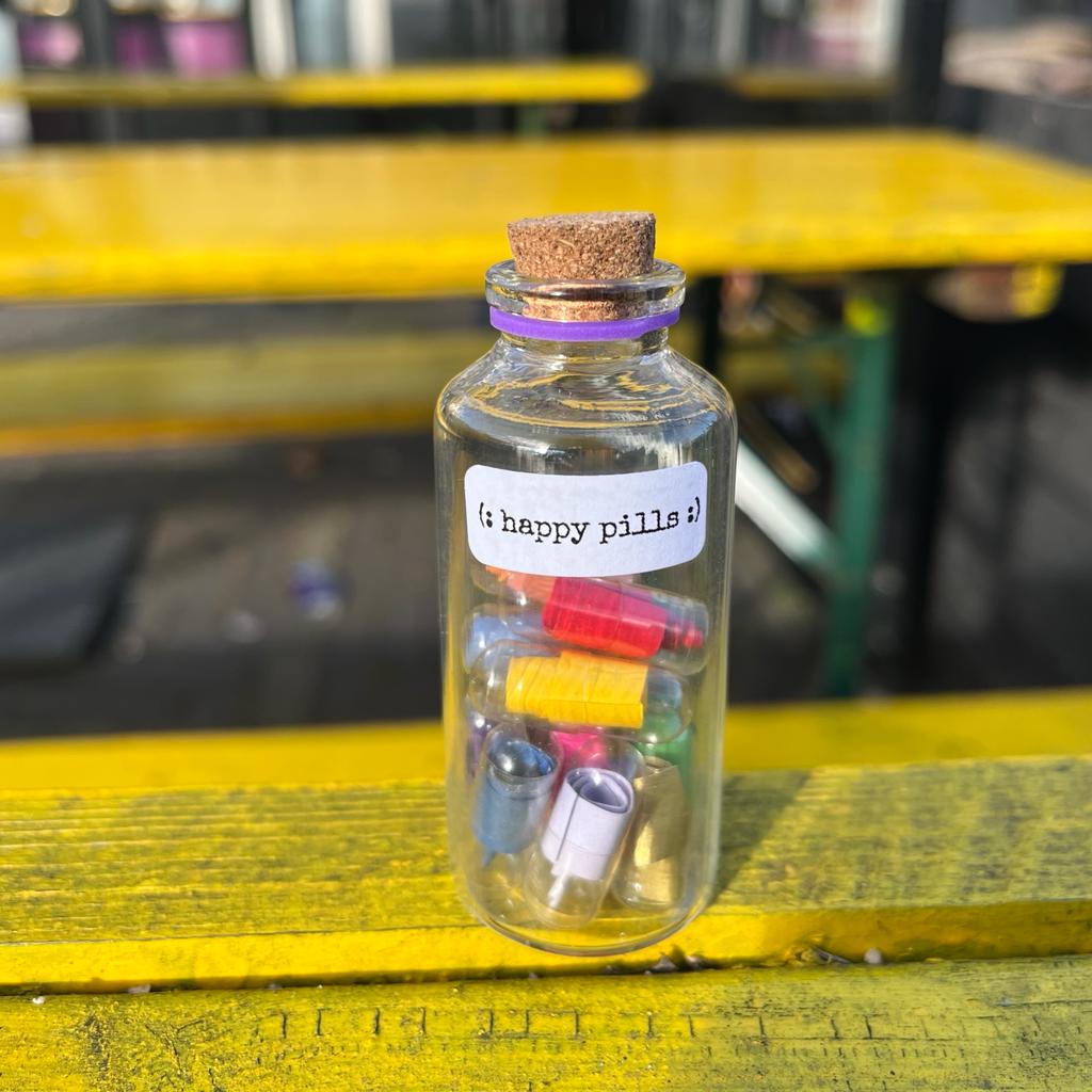 Flesje happy pills